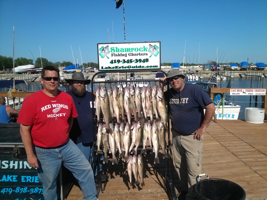 Walleye Fishing Techniques for Lake Erie Charters on Lake Erie's Western Basin with Capt. John