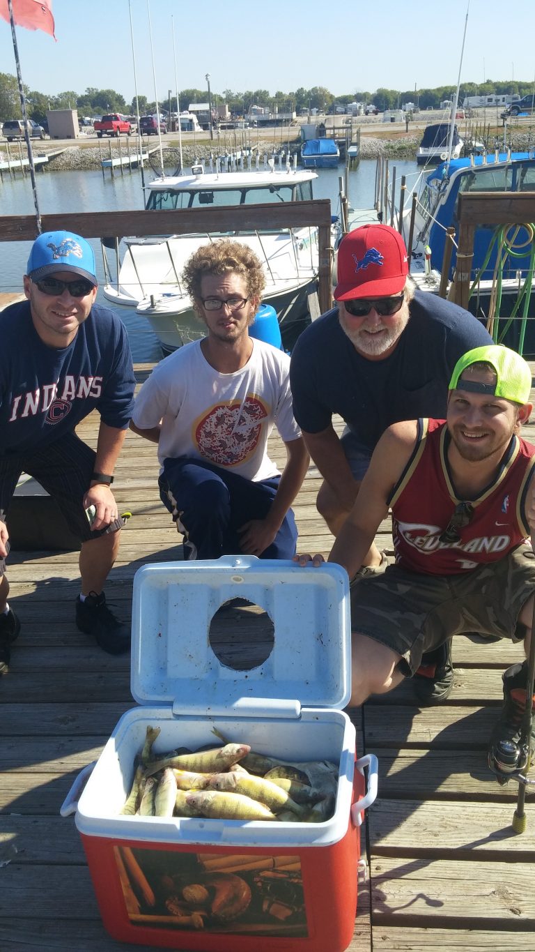 Lake Erie Perch ChartersShamrock Fishing Charters are the Best.